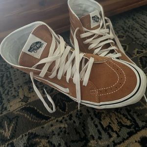 Vans Hi-Sk8 Golden Brown size 10